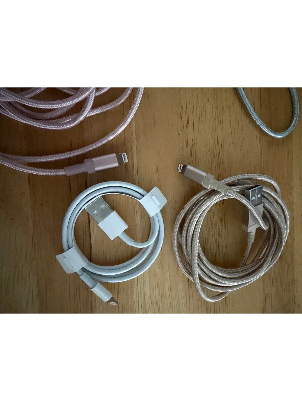 Set Of 7 Phone Charging Cords